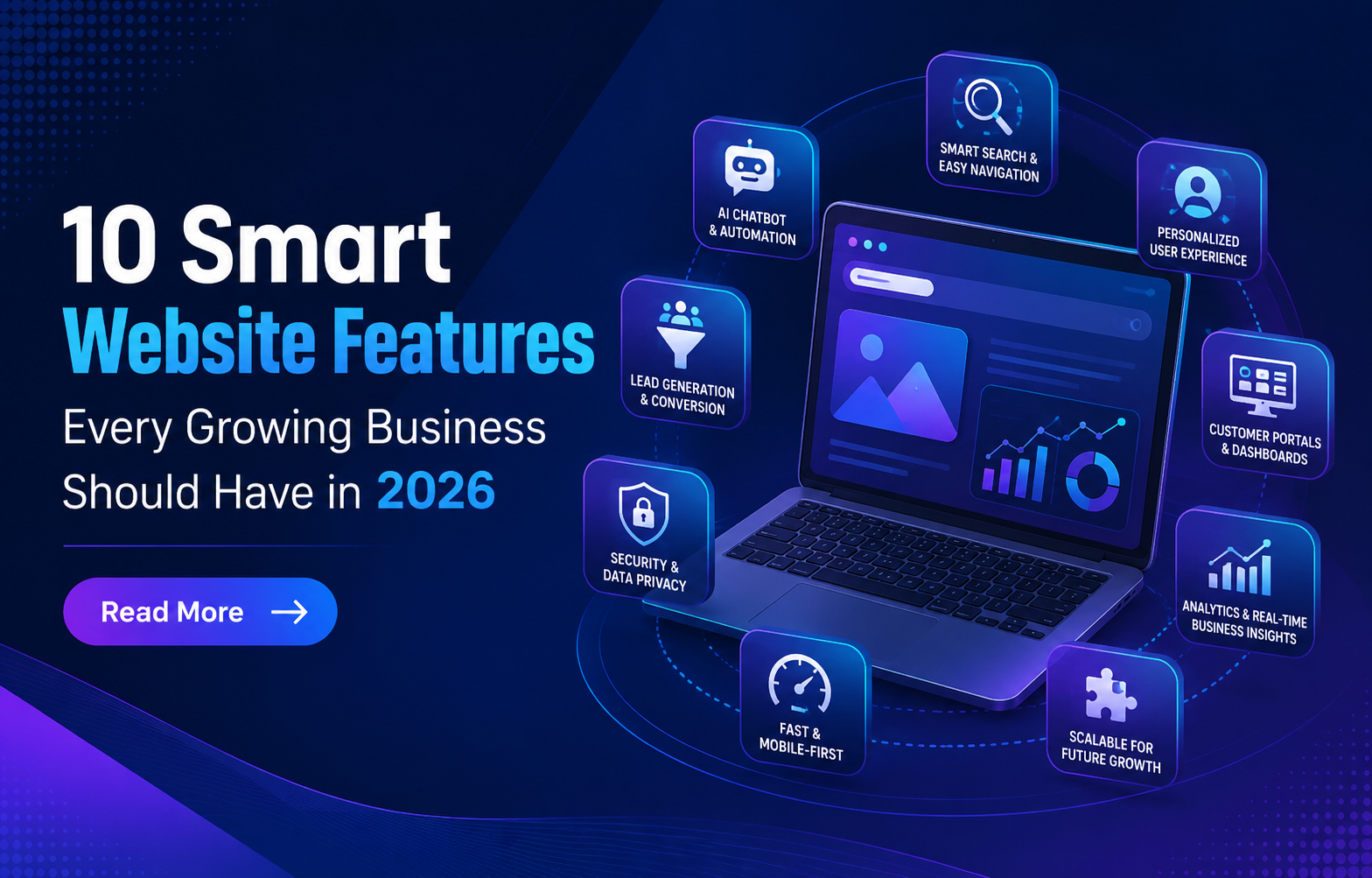 10 Smart Website Features Every Growing Business Should Have in 2026